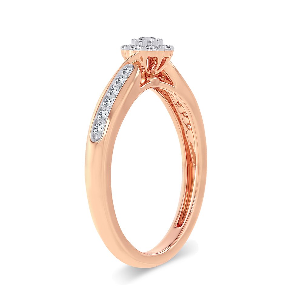 14K 0.25CT Diamond Ring - Picasso Gold & Diamond Jewelry