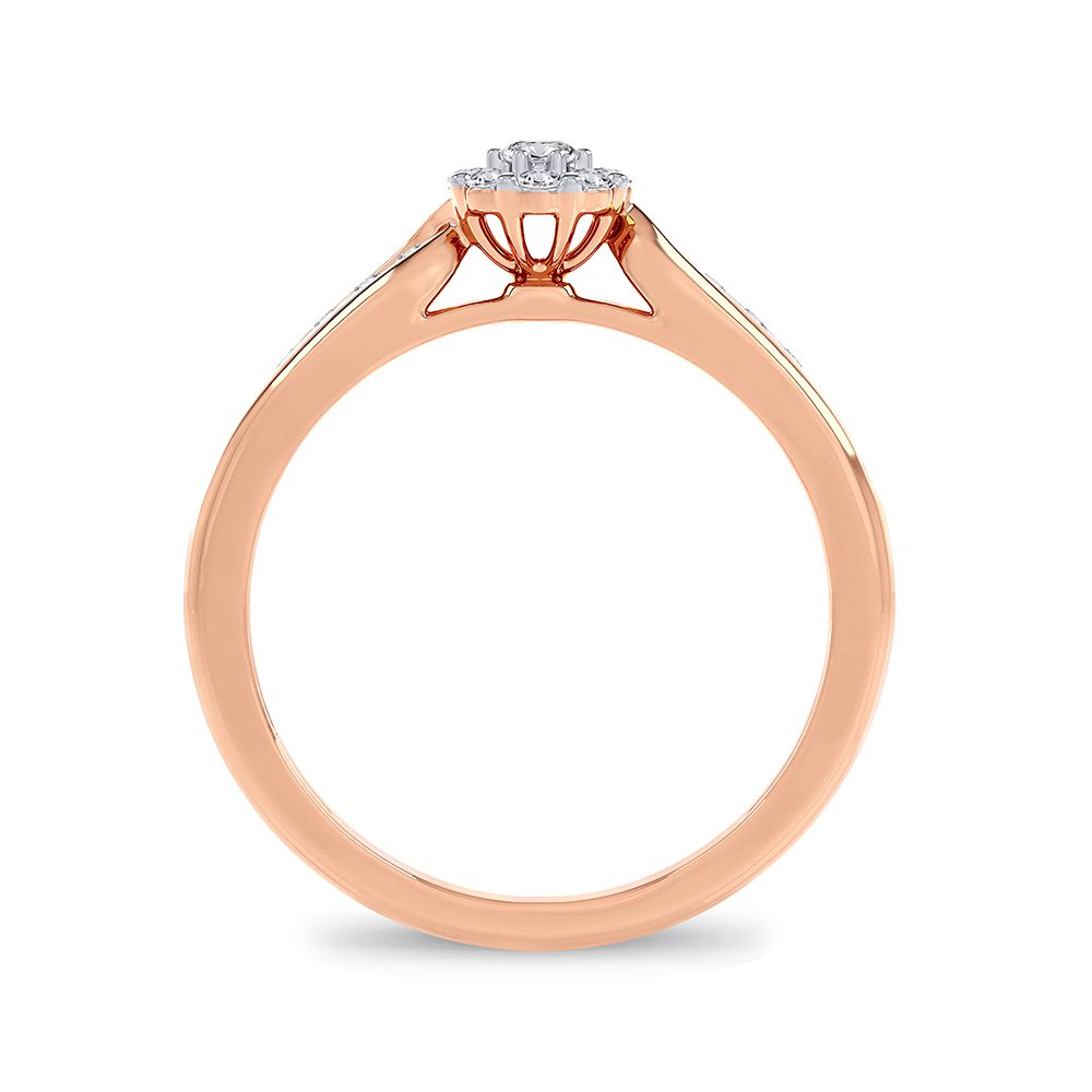14K 0.25CT Diamond Ring - Picasso Gold & Diamond Jewelry