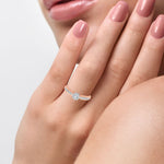 14K 0.25CT Diamond Ring - Picasso Gold & Diamond Jewelry