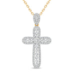 14K 0.50CT Diamond Pendant - Picasso Gold & Diamond Jewelry