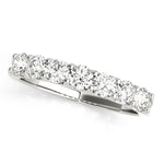 1 ct tw Lab Grown Diamond Wedding Band in 14K White Gold