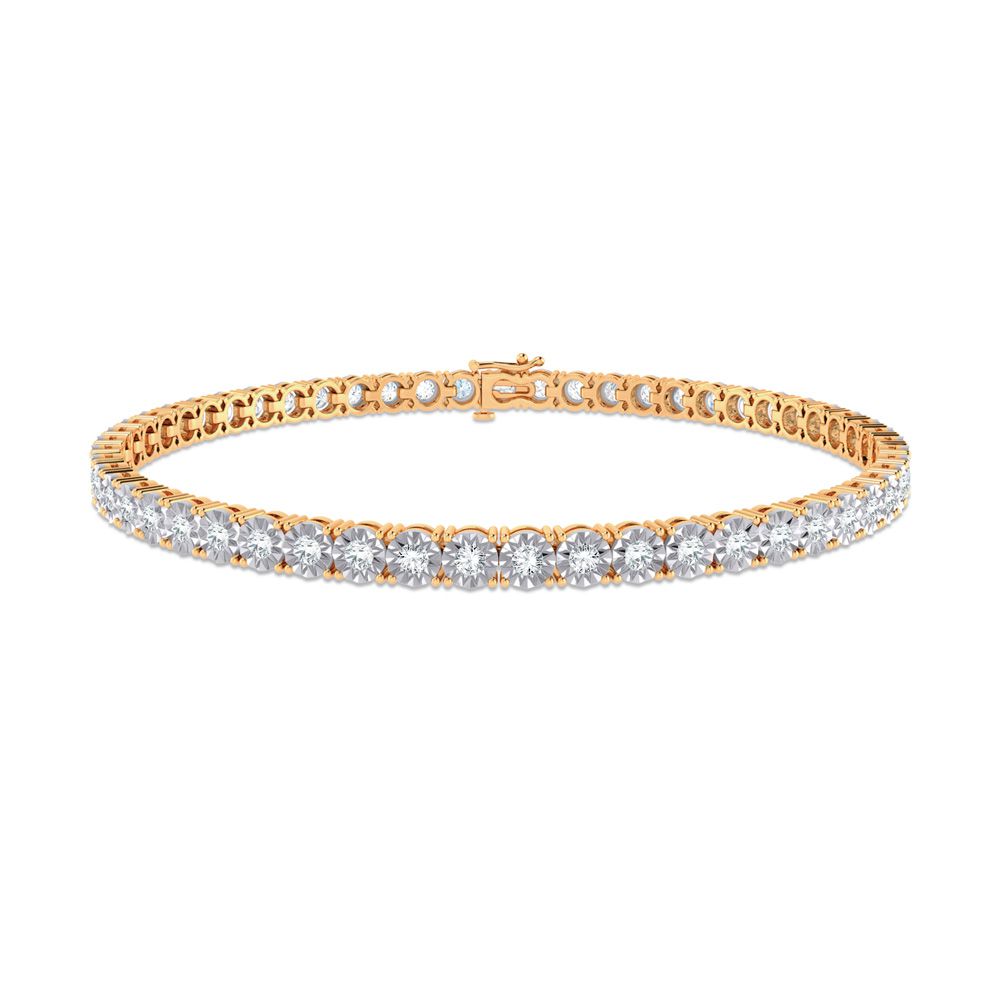 10K 1.00ct Diamond Bracelet - Picasso Gold & Diamond Jewelry