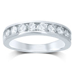 14K 1.00CT Diamond Band (9 Diamond Stones) - Picasso Gold & Diamond Jewelry