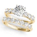 Round Single Row Lab Grown Diamond Engagement Ring - VS1 D/E/F | 14K & 18K Gold | 14K White Gold | Round Lab Diamond | Picasso Gold & Diamond Chicago