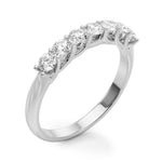 1/3 ct tw Lab Grown Diamond Wedding Band in 14K White Gold