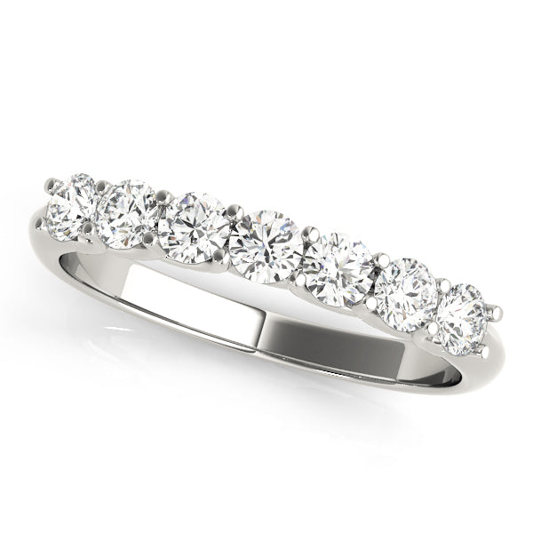1/3 ct tw Lab Grown Diamond Wedding Band in 14K White Gold
