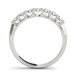 1/3 ct tw Lab Grown Diamond Wedding Band in 14K White Gold