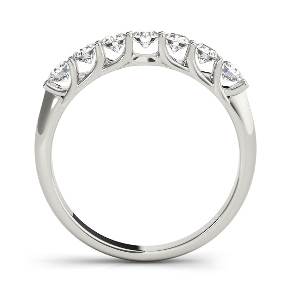 1/3 ct tw Lab Grown Diamond Wedding Band in 14K White Gold