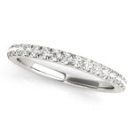 1/4 ct tw Lab Grown Diamond Wedding Band in 14K White Gold