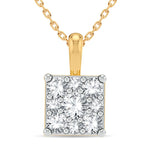 14K 0.23CT Diamond Pendant - Picasso Gold & Diamond Jewelry