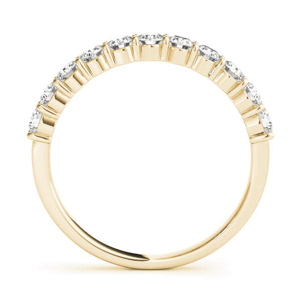 1/2 ct tw Lab Grown Diamond Wedding Band in 14K Yellow Gold