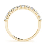 1/2 ct tw Lab Grown Diamond Wedding Band in 14K Yellow Gold
