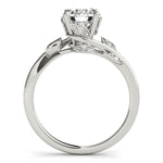 Round Bypass Lab Grown Diamond Engagement Ring - VS1 D/E/F | 14K & 18K Gold | 14K Rose Gold | Round Lab Diamond | Picasso Gold & Diamond Chicago