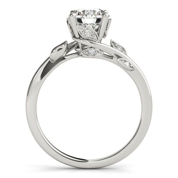 Round Bypass Lab Grown Diamond Engagement Ring - VS1 D/E/F | 14K & 18K Gold | 14K Rose Gold | Round Lab Diamond | Picasso Gold & Diamond Chicago