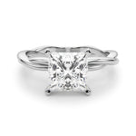 Round Twisted Shank Lab Grown Diamond Engagement Ring - VS1 D/E/F | 14K & 18K Gold | Lab Grown Diamond Engagement Ring | Picasso Gold & Diamond | Chicago