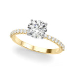 1 3/4 ct tw Lab Grown Diamond Engagement Ring Setting in 14K White Gold