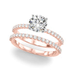 1 3/4 ct tw Lab Grown Diamond Engagement Ring Setting in 14K White Gold