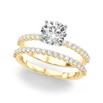 1 3/4 ct tw Lab Grown Diamond Engagement Ring Setting in 14K White Gold