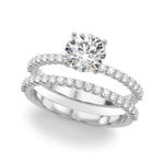 1 3/4 ct tw Lab Grown Diamond Engagement Ring Setting in 14K White Gold
