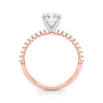 1 3/4 ct tw Lab Grown Diamond Engagement Ring Setting in 14K White Gold