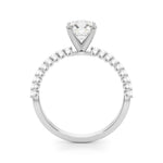 1 3/4 ct tw Lab Grown Diamond Engagement Ring Setting in 14K White Gold