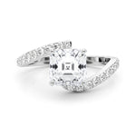 Round Single Row Lab Grown Diamond Engagement Ring - VS1 D/E/F | 14K & 18K Gold | Lab Grown Diamond Engagement Ring | Picasso Gold & Diamond | Chicago
