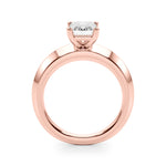 Emerald Cut Solitaire Lab Grown Diamond Engagement Ring - VS1 D/E/F | 14K & 18K Gold | 14K Rose Gold | Emerald Cut Lab Diamond | Picasso Gold & Diamond Chicago