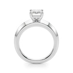 Emerald Cut Solitaire Lab Grown Diamond Engagement Ring - VS1 D/E/F | 14K & 18K Gold | 14K Rose Gold | Emerald Cut Lab Diamond | Picasso Gold & Diamond Chicago