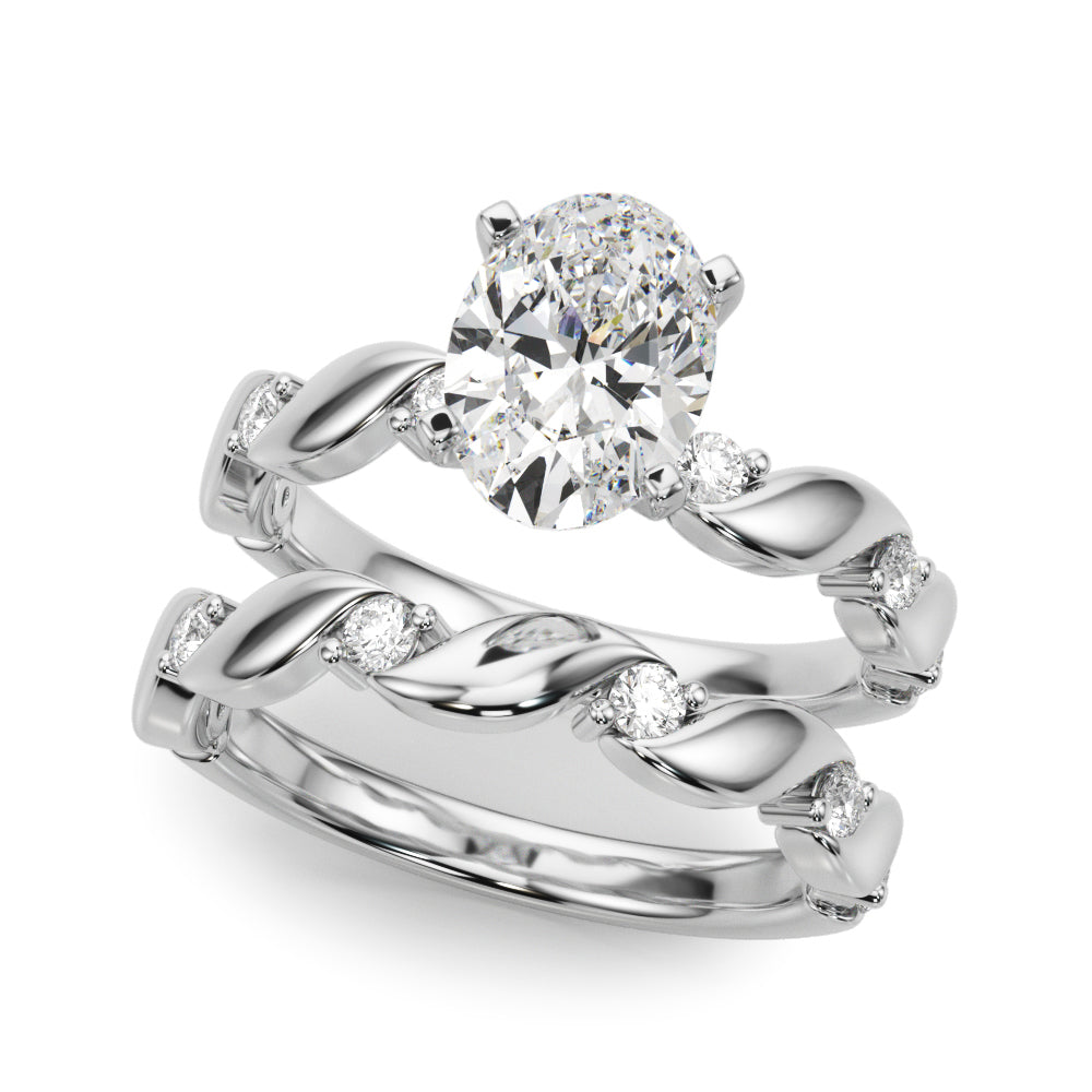 Round Single Row Lab Grown Diamond Engagement Ring - VS1 D/E/F | 14K & 18K Gold | 14K Yellow Gold | Round Lab Diamond | Picasso Gold & Diamond Chicago