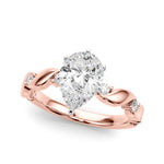 Round Single Row Lab Grown Diamond Engagement Ring - VS1 D/E/F | 14K & 18K Gold | Lab Grown Diamond Engagement Ring | Picasso Gold & Diamond | Chicago