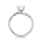 Round Bypass Lab Grown Diamond Engagement Ring - VS1 D/E/F | 14K & 18K Gold | Lab Grown Diamond Engagement Ring | Picasso Gold & Diamond | Chicago