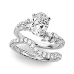 Round Bypass Lab Grown Diamond Engagement Ring - VS1 D/E/F | 14K & 18K Gold | 14K Yellow Gold | Round Lab Diamond | Picasso Gold & Diamond Chicago