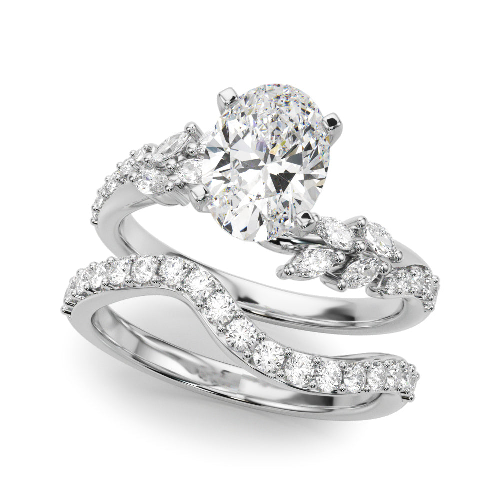 Round Bypass Lab Grown Diamond Engagement Ring - VS1 D/E/F | 14K & 18K Gold | 14K Yellow Gold | Round Lab Diamond | Picasso Gold & Diamond Chicago
