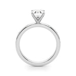 Round Single Row Lab Grown Diamond Engagement Ring - VS1 D/E/F | 14K & 18K Gold | Lab Grown Diamond Engagement Ring | Picasso Gold & Diamond | Chicago