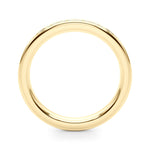 1/2 ct tw Lab Grown Diamond Channel-Set Wedding Band in 14K Yellow Gold