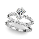 Round Single Row Lab Grown Diamond Engagement Ring - VS1 D/E/F | 14K & 18K Gold | 18K White Gold | Round Lab Diamond | Picasso Gold & Diamond Chicago
