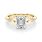 Round Solitaire Lab Grown Diamond Engagement Ring - VS1 D/E/F | 14K & 18K Gold | 18K White Gold | Round Lab Diamond | Picasso Gold & Diamond Chicago