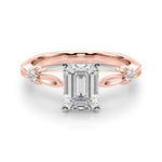Round Solitaire Lab Grown Diamond Engagement Ring - VS1 D/E/F | 14K & 18K Gold | 18K Yellow Gold | Round Lab Diamond | Picasso Gold & Diamond Chicago