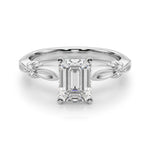 Round Solitaire Lab Grown Diamond Engagement Ring - VS1 D/E/F | 14K & 18K Gold | 18K Yellow Gold | Round Lab Diamond | Picasso Gold & Diamond Chicago