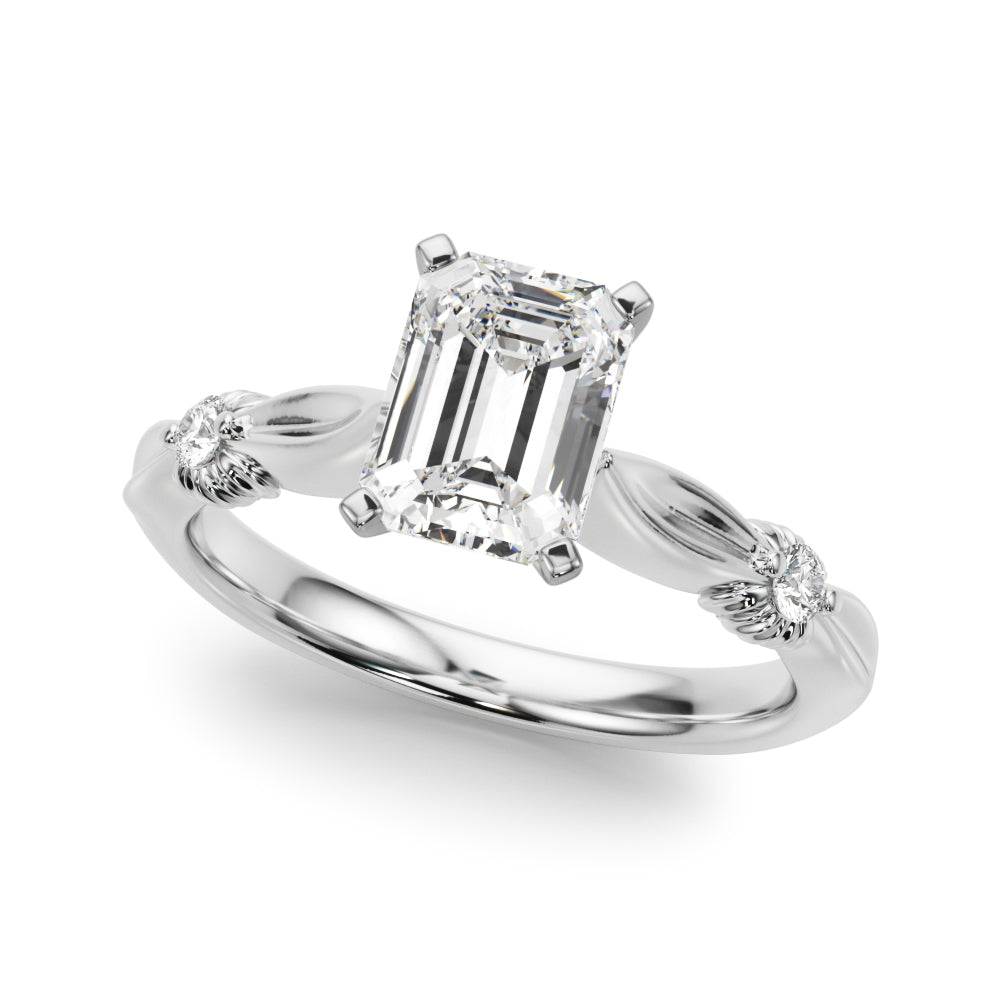 Round Solitaire Lab Grown Diamond Engagement Ring - VS1 D/E/F | 14K & 18K Gold | 18K Yellow Gold | Round Lab Diamond | Picasso Gold & Diamond Chicago