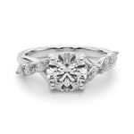 Round Classic Lab Grown Diamond Engagement Ring - VS1 D/E/F | 14K & 18K Gold | 14K Yellow Gold | Round Lab Diamond | Picasso Gold & Diamond Chicago