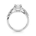 Round Classic Lab Grown Diamond Engagement Ring - VS1 D/E/F | 14K & 18K Gold | 14K Rose Gold | Round Lab Diamond | Picasso Gold & Diamond Chicago
