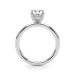 Oval Solitaire Lab Grown Diamond Engagement Ring - VS1 D/E/F | 14K & 18K Gold | 14K Rose Gold | Oval Lab Diamond | Picasso Gold & Diamond Chicago