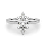Marquise Solitaire Lab Grown Diamond Engagement Ring - VS1 D/E/F | 14K & 18K Gold | 14K Yellow Gold | Marquise Lab Diamond | Picasso Gold & Diamond Chicago