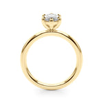 Marquise Solitaire Lab Grown Diamond Engagement Ring - VS1 D/E/F | 14K & 18K Gold | 14K Rose Gold | Marquise Lab Diamond | Picasso Gold & Diamond Chicago