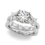 Round Nature Inspired Lab Grown Diamond Engagement Ring - VS1 D/E/F | 14K & 18K Gold | 14K Rose Gold | Round Lab Diamond | Picasso Gold & Diamond Chicago