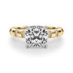Round Classic Lab Grown Diamond Engagement Ring - VS1 D/E/F | 14K & 18K Gold | 18K White Gold | Round Lab Diamond | Picasso Gold & Diamond Chicago