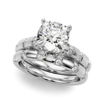 Round Classic Lab Grown Diamond Engagement Ring - VS1 D/E/F | 14K & 18K Gold | Platinum | Round Lab Diamond | Picasso Gold & Diamond Chicago