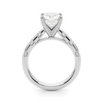 Round Classic Lab Grown Diamond Engagement Ring - VS1 D/E/F | 14K & 18K Gold | Lab Grown Diamond Engagement Ring | Picasso Gold & Diamond | Chicago