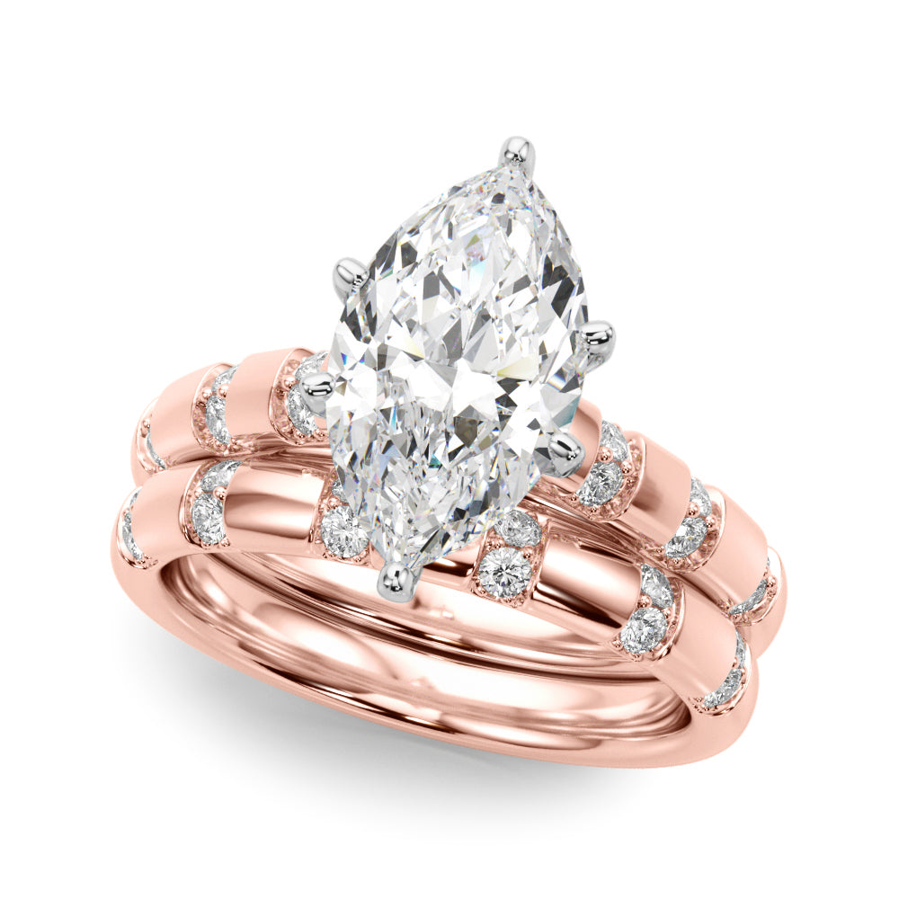 Round Classic Lab Grown Diamond Engagement Ring - VS1 D/E/F | 14K & 18K Gold | 14K Yellow Gold | Round Lab Diamond | Picasso Gold & Diamond Chicago